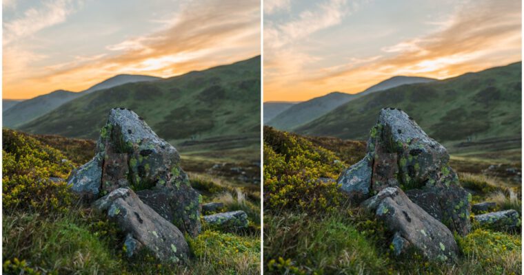 Scottish stereo sunrises