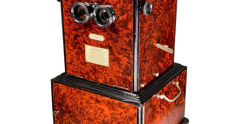Tray-Stereoscope ‘Stéréo-Classeur’, Luxe