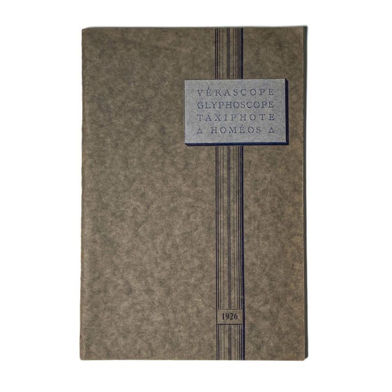 Catalogue Richard 1926