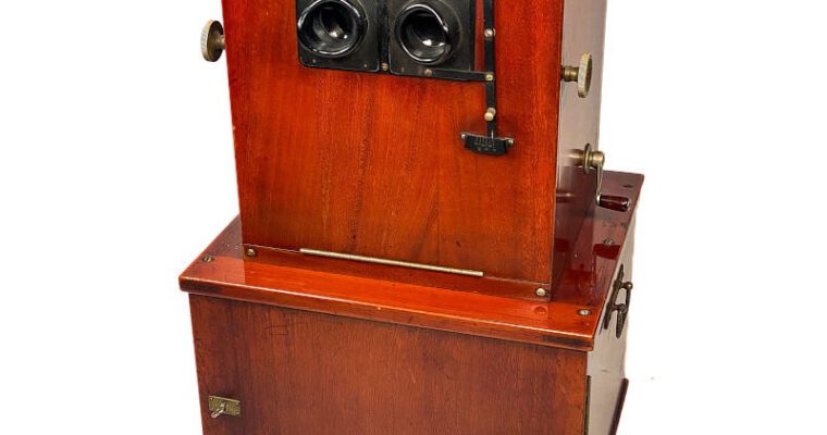 Tray-Stereoscope ‘Multiplast’, Second Version