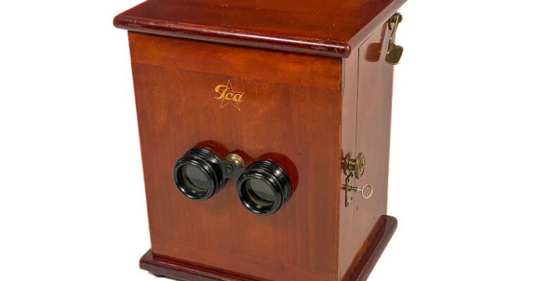 Leporello-Stereoscope ‘Stereospekt’