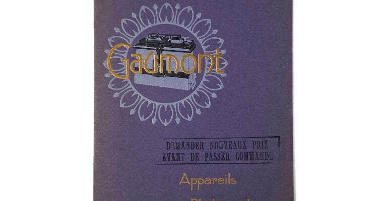 Catalogue Gaumont 1919