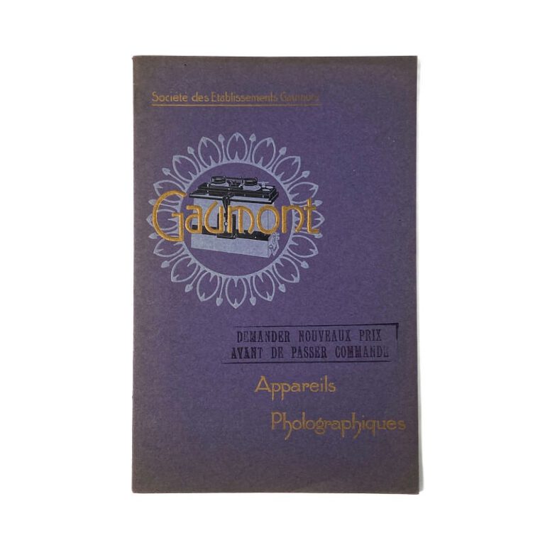 Catalogue Gaumont 1919