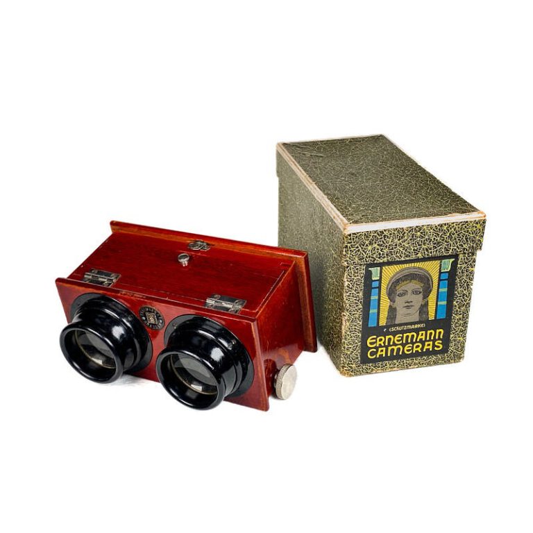 Stereoscope with Original Storage Box