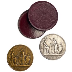 Medals Silver and Bronze ‘Offert par le Vérascope Richard’
