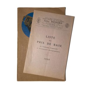 Catalogue Richard 1928 (D042)