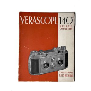 Catalogue Richard ‚Verascope F40‘ 1938 (D048)