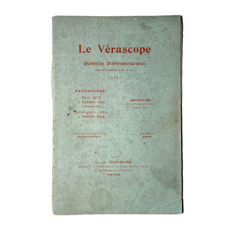 Catalogue Richard 1905