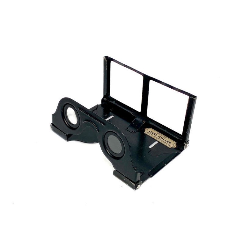 Foldable Stereoscope with original storage box