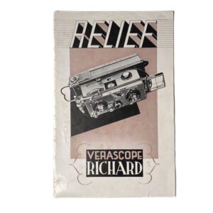Catalogue Richard ‘Relief’ 1937