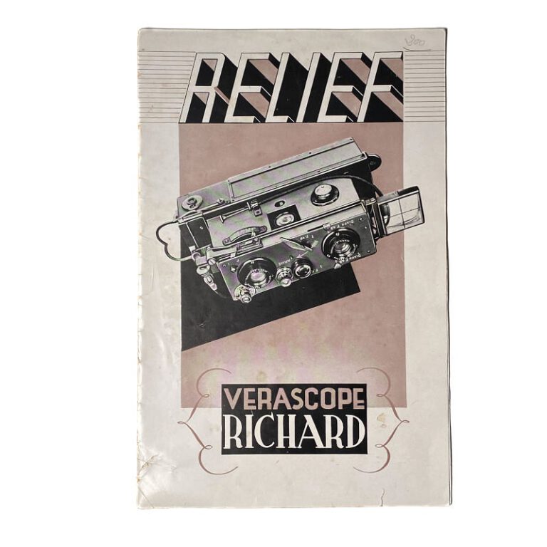 Catalogue Richard ‘Relief’ 1937