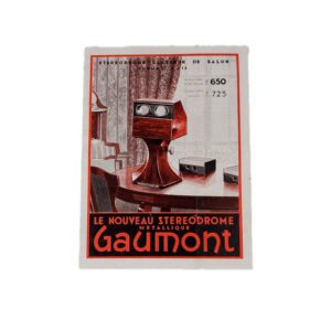 Gaumont flyer c. 1930 (D011)