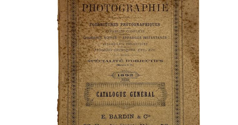 Catalogue ‘Office Central de Photographie’ 1892