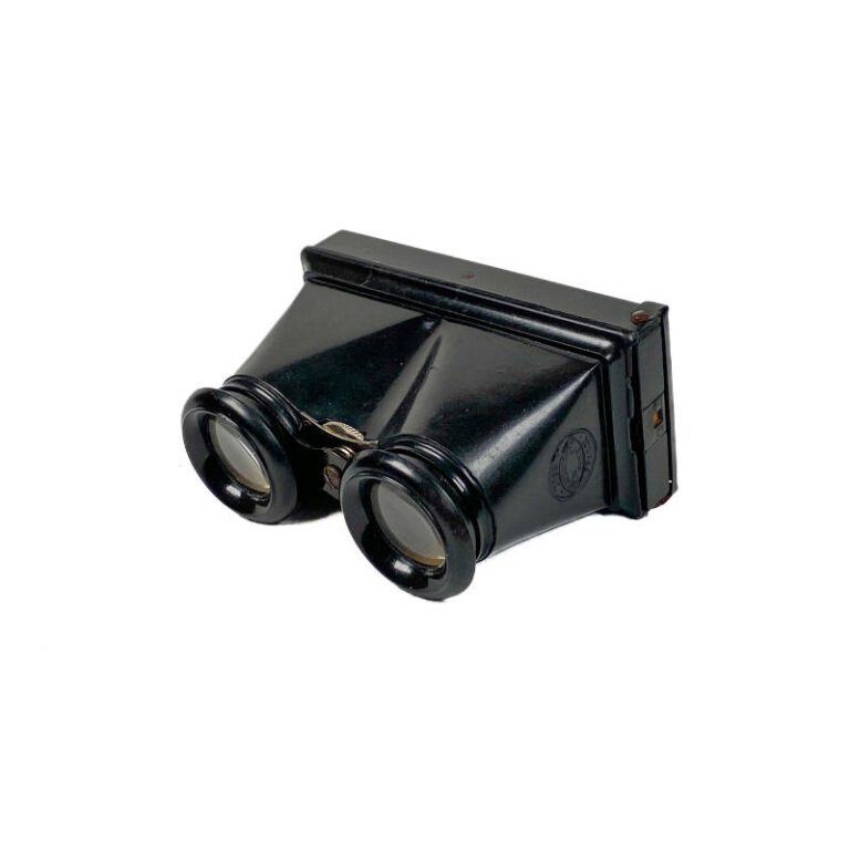 Stereoscope ‘en ivorine noir’, Unis France brand