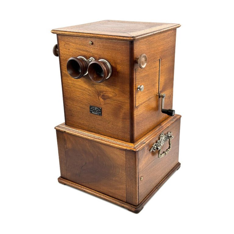 Tray-Stereoscope, side-loaded