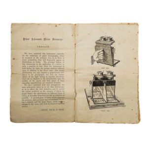 Description of the Achromatic Table Stereoscope, and of the Patent Achromatic Mirror Stereoscope (D017)