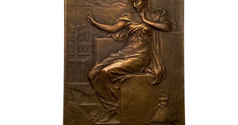 Plaque Jules Richard, ‘Comité Français des Expositions à l’Étranger’