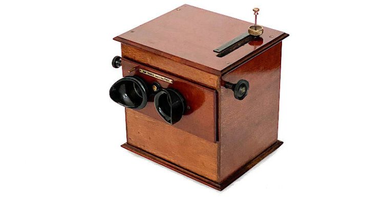 Tray-Stereoscope ‘Stéréoscope-Classeur portatif’