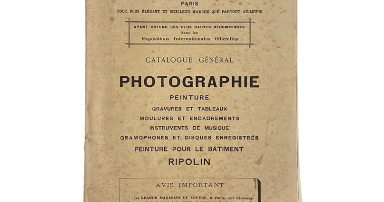 Catalogue Grand Magasins du Louvre 1912