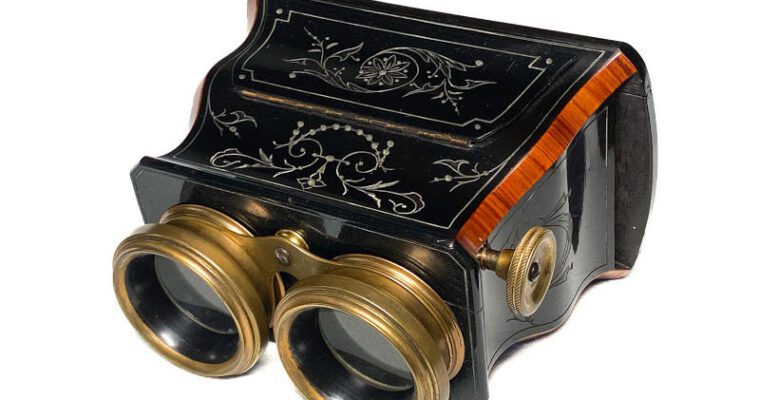 Stereoscope ‘à doucine’, Luxe