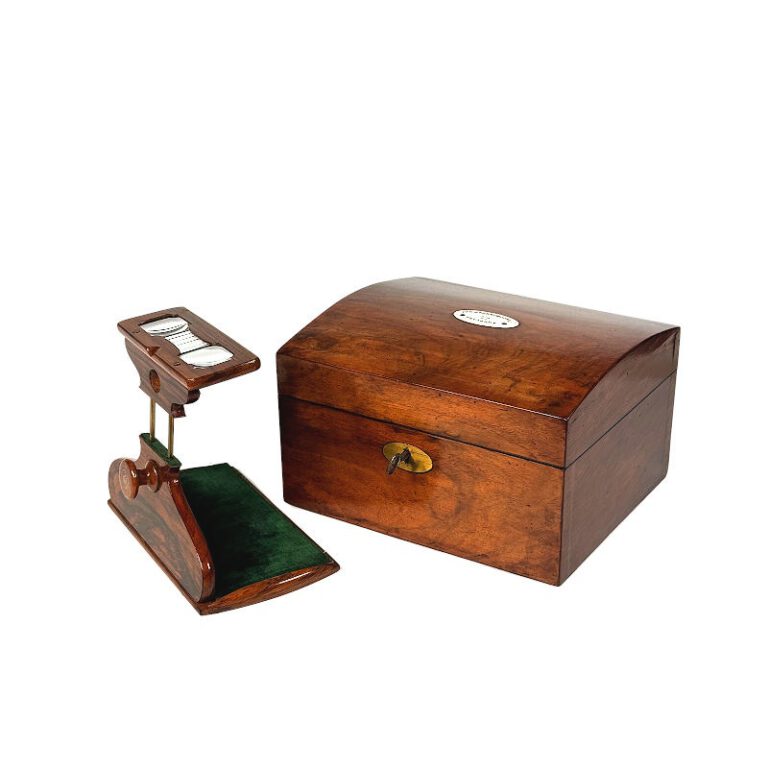 Stereoscope ‘Clairvoyant’ ind Original ‘Stereoscopic Treasury’ Storage Box