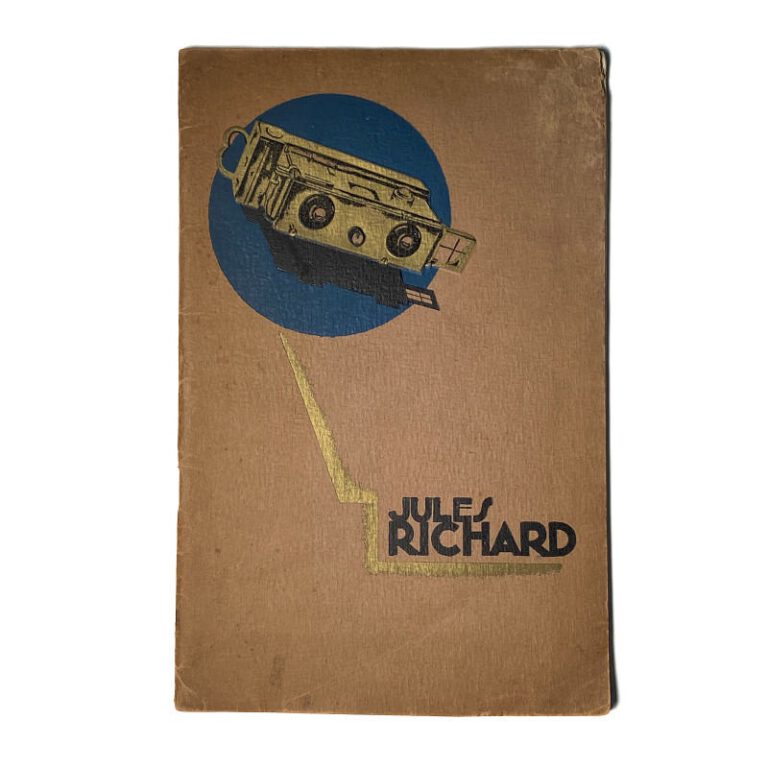 Catalogue Richard 1929