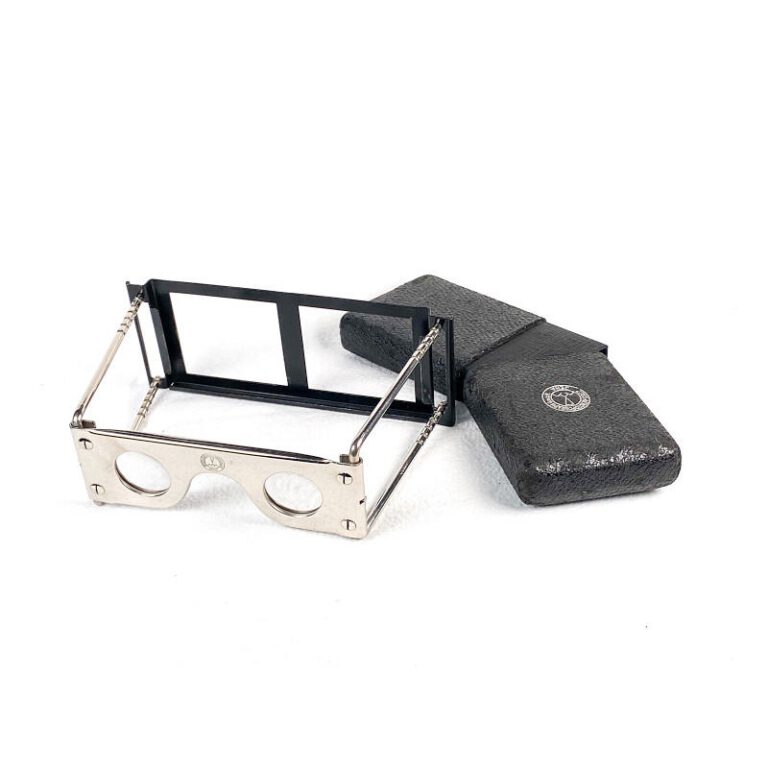 Foldable Stereoscope ‘Taschenstereoskop TS 4’ with Original Storage Box