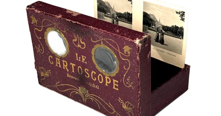 Boxed Stereoscope ‘Le Cartoscope’