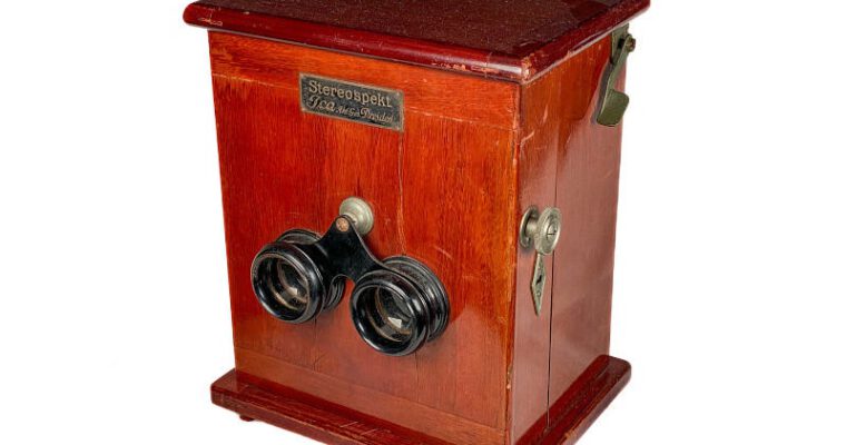 Leporello-Stereoscope ‘Stereospekt’