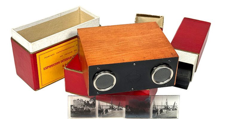Stereoscope ‘Mignoscope’, International Exhibition Barcelona 1929