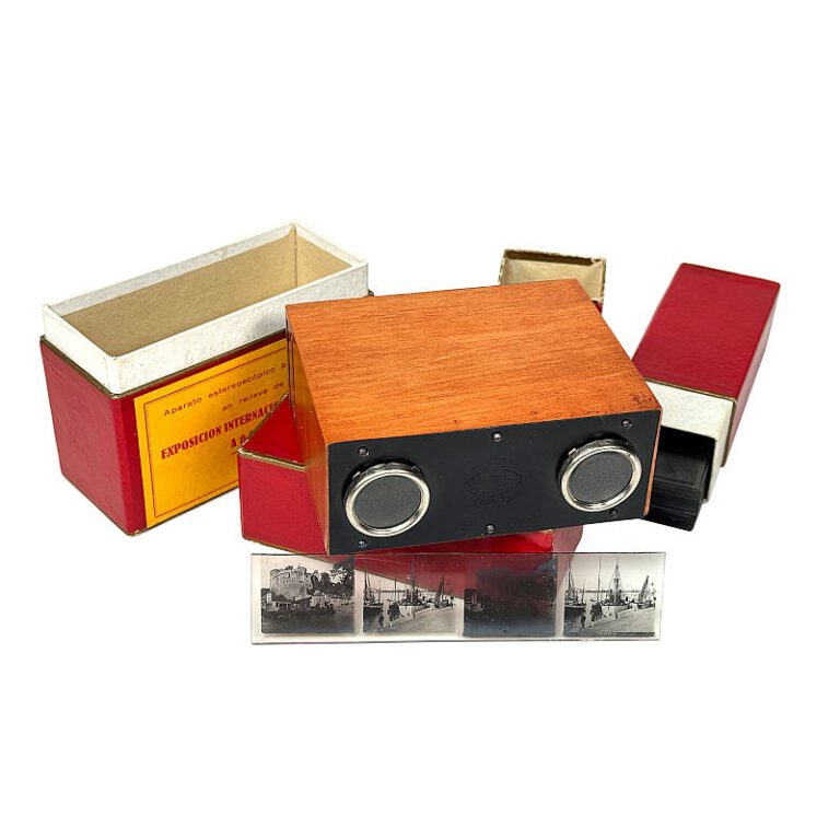 Stereoscope ‘Mignoscope’, International Exhibition Barcelona 1929