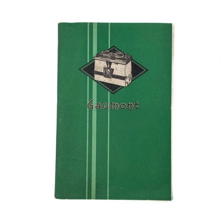 Catalogue Gaumont 1925