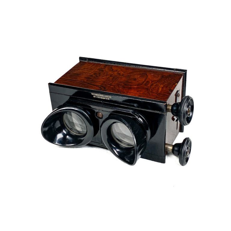 Stereoscope ‘à écartement variable’, Rosewood
