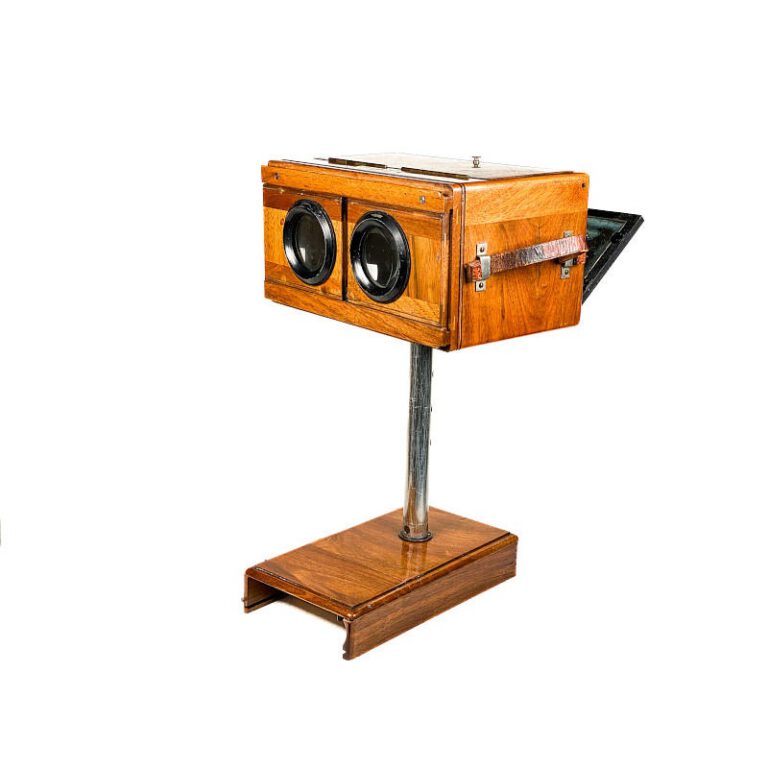 Cuboid Stereoscope with&nbsp;Stand