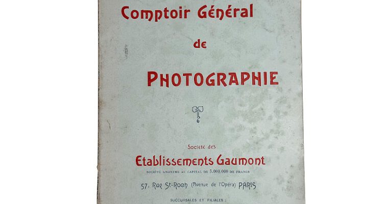 Catalogue Gaumont 1909