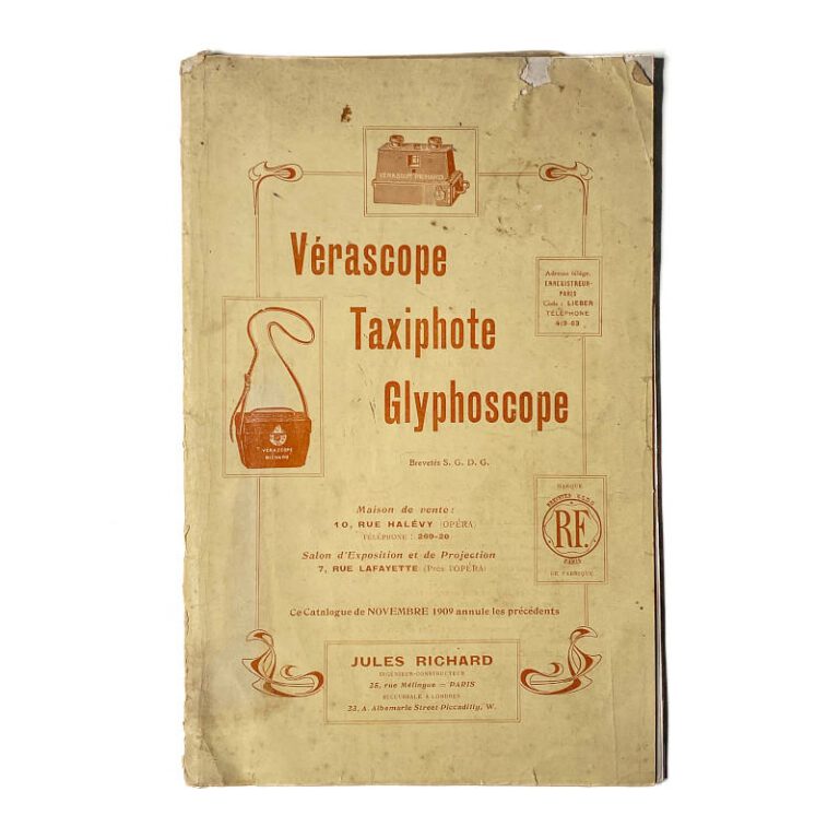 Catalogue Richard 1909