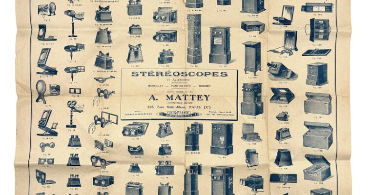 Mattey Advertisement ‘Stéréoscopes Mattey’
