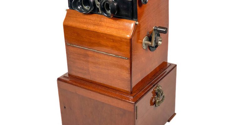 Tray-Stereoscope ‘Nouveau Stéréoscope’