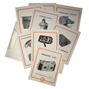 Catalogue Richard ‚Verascope F40‘ 1938 (D048)
