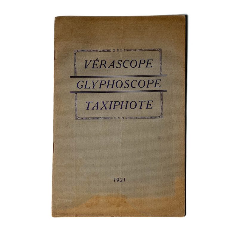 Catalogue Richard 1921