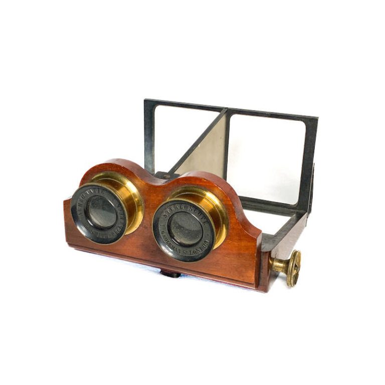Stereoscope ‘Patent Achromatic Mirror Stereoscope’