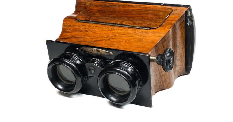 Stereoscope ‘à doucine’
