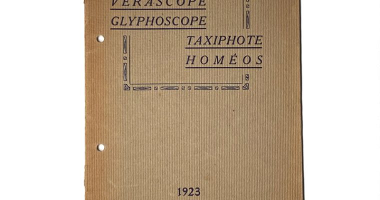 Catalogue Richard 1923