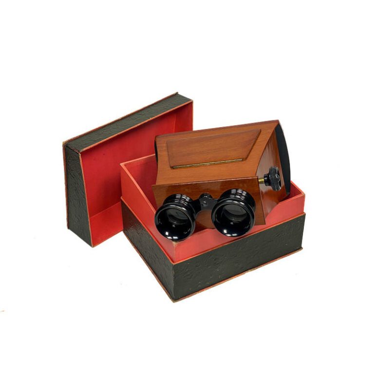 Stereoscope with Original Storage Box