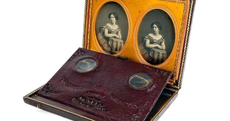 Foldable Stereoscope ‘Mascher’s Improved Stereoscope’, Medium Version