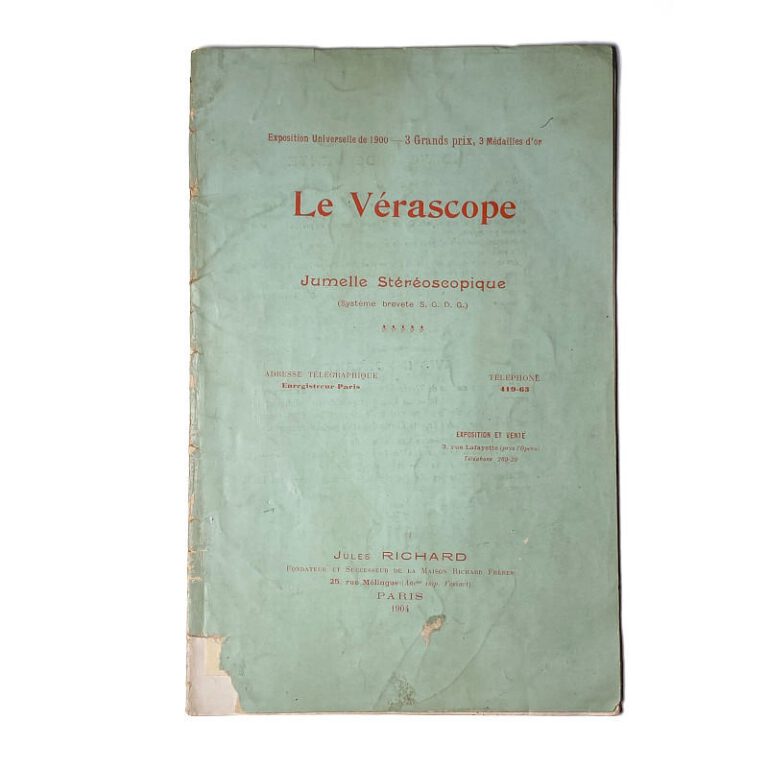 Catalogue Richard 1904