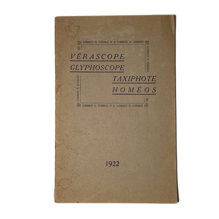 Catalogue Richard 1922