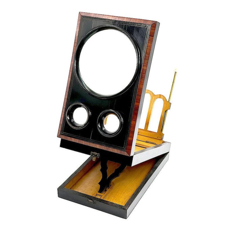 Foldable Pantoscope ‘à double socle’