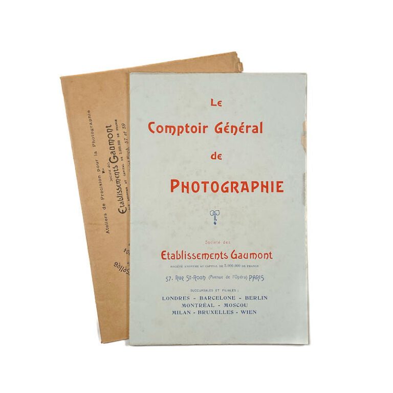 Catalogue Gaumont 1912