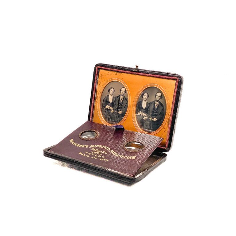 Foldable Stereoscope ‘Mascher’s Improved Stereoscope’, Small Version